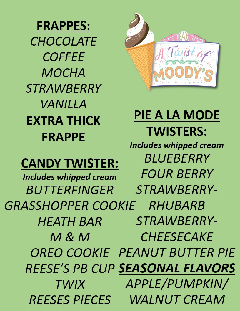 Ice Cream Flavors and Prices